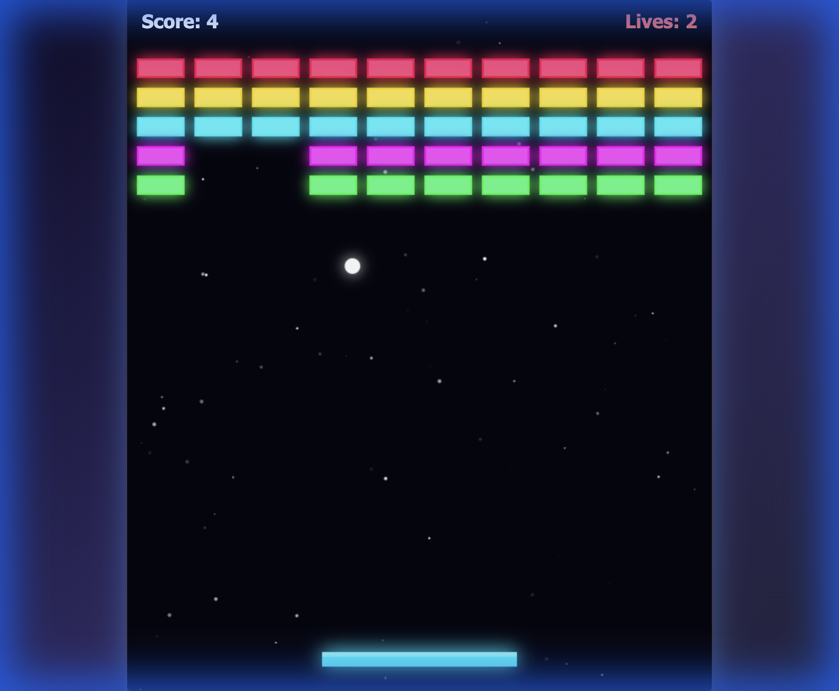 ゆっくりモード - ブロック崩し